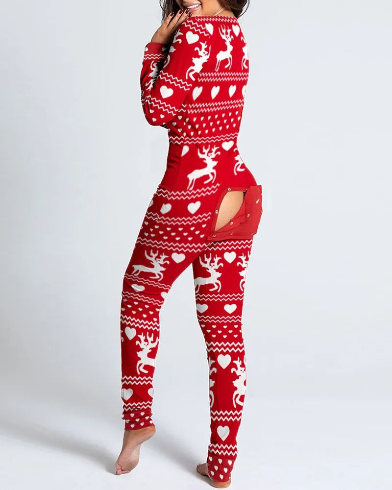 Women's Christmas Jumpsuit