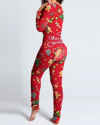 Women's Christmas Jumpsuit