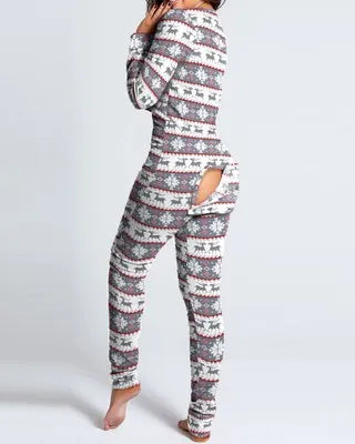 Women's Christmas Jumpsuit