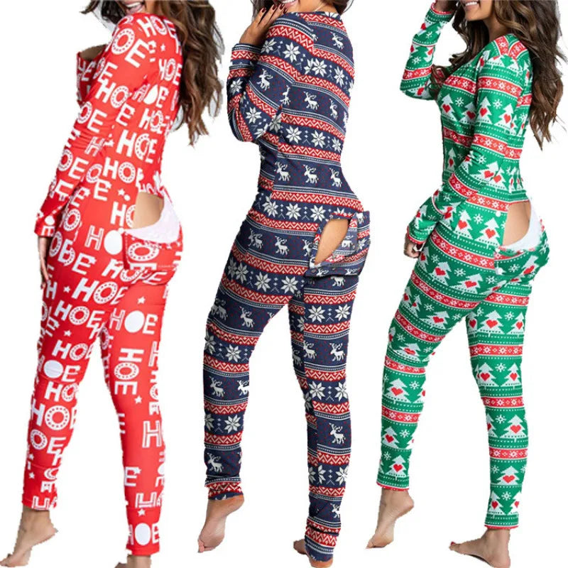 Women's Christmas Jumpsuit