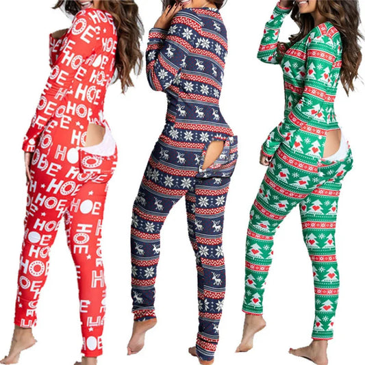 Women's Christmas Jumpsuit
