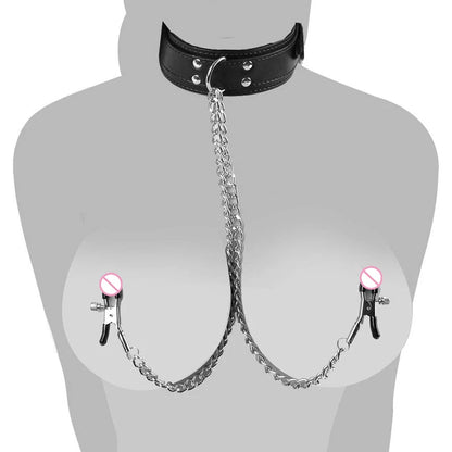 Women Couples BDSM Bondage Collar
