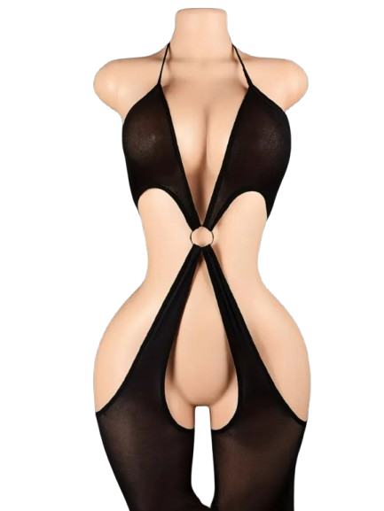Women Open-crotch Bodysuit