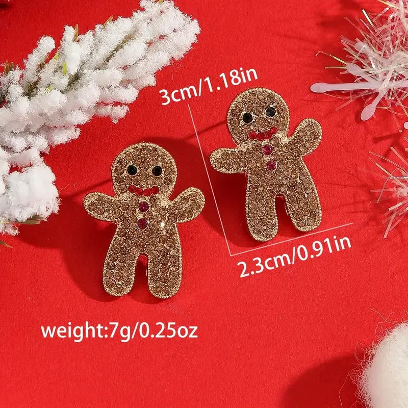 Cute Chic Gingerbread Earrings