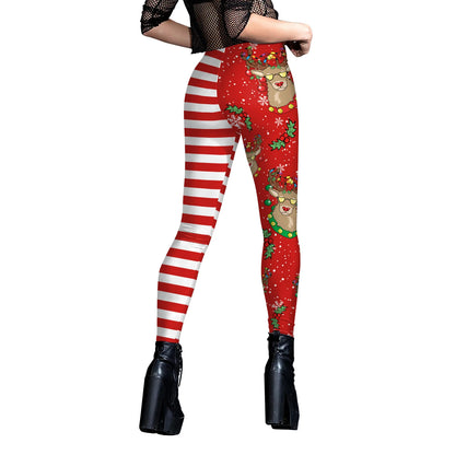 Christmas Party Stripes Tights