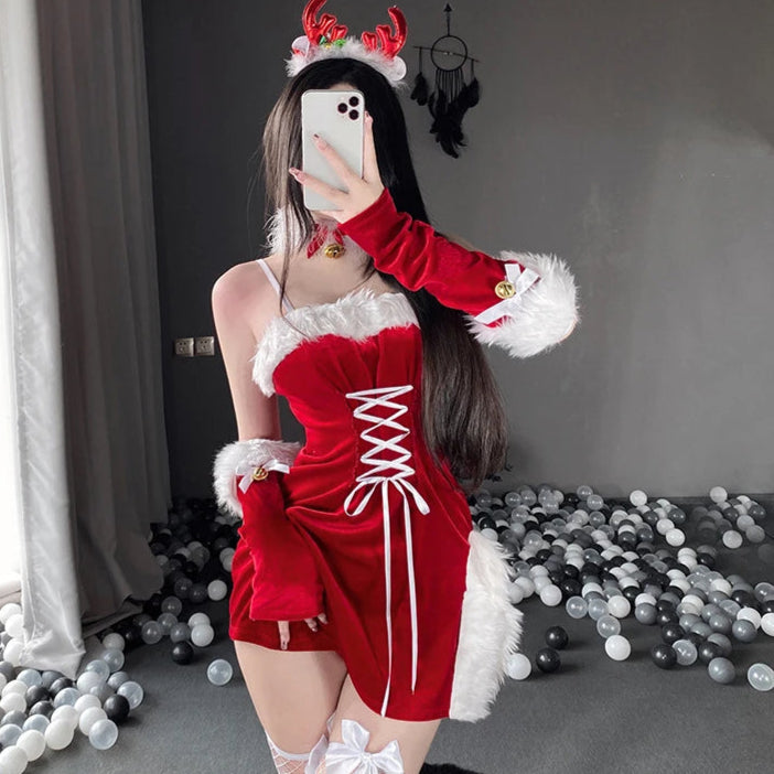 Christmas Female Santa Claus Costume