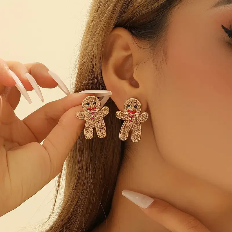 Cute Chic Gingerbread Earrings