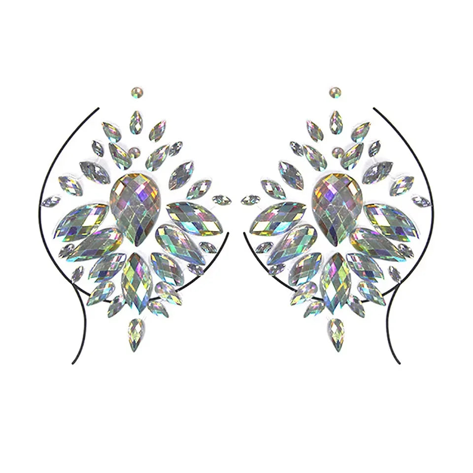 Rhinestone Nipple Cover Sticker