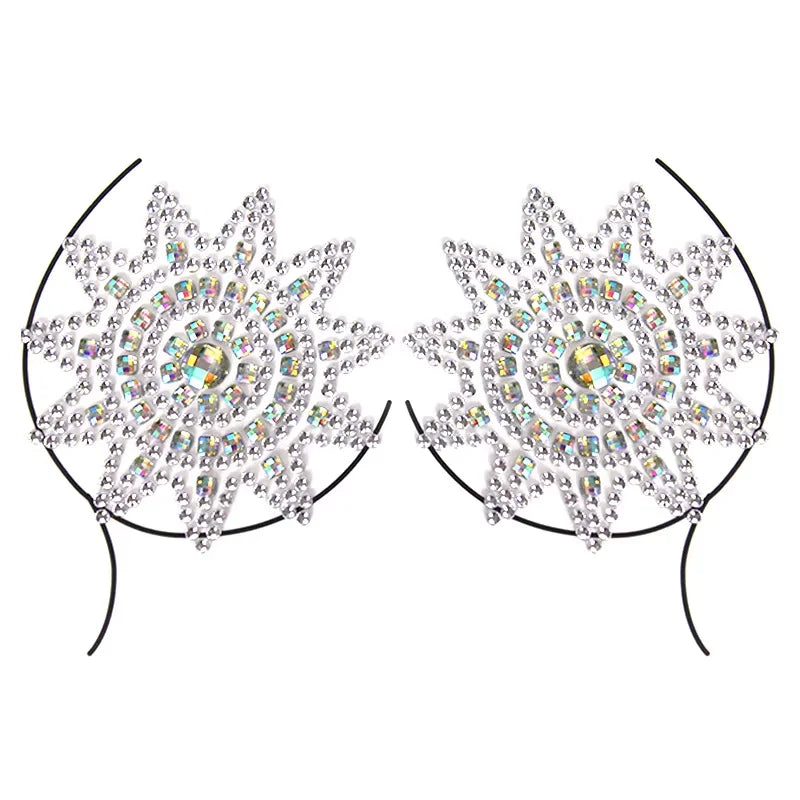 Rhinestone Nipple Cover Sticker