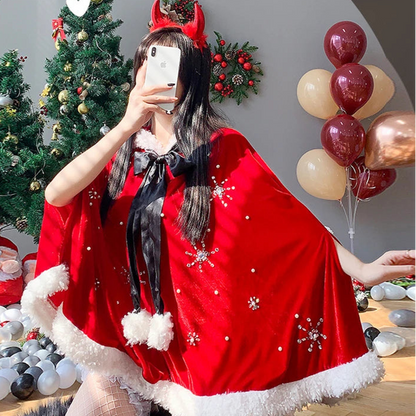 Christmas Female Santa Claus Costume