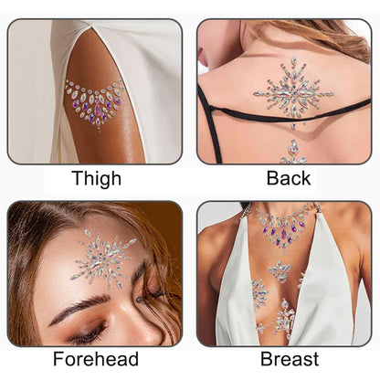 Rhinestone Nipple Cover Sticker