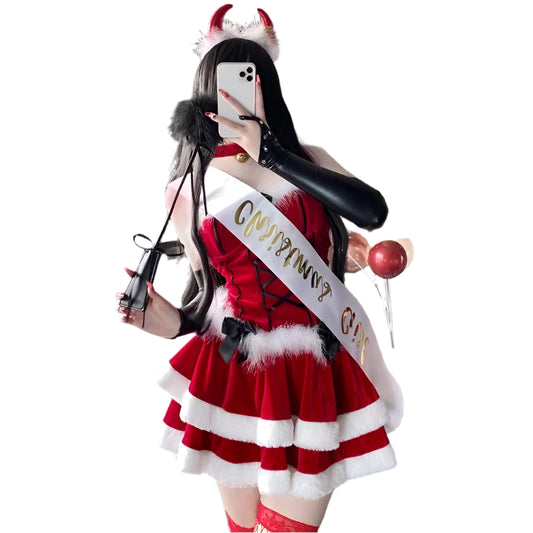Christmas Female Santa Claus Costume