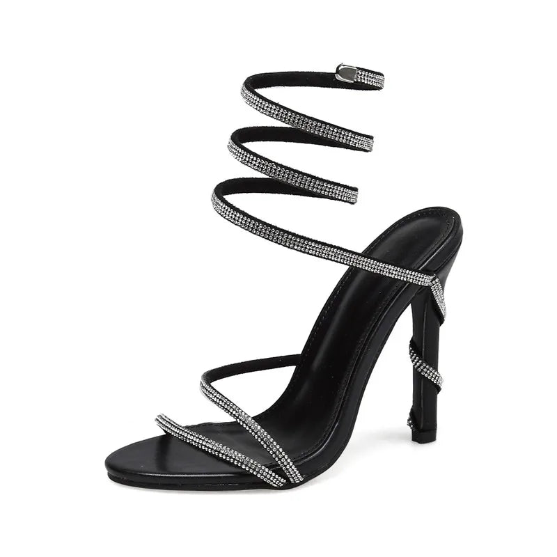 Ankle Strap Open Toe Woman Sandals