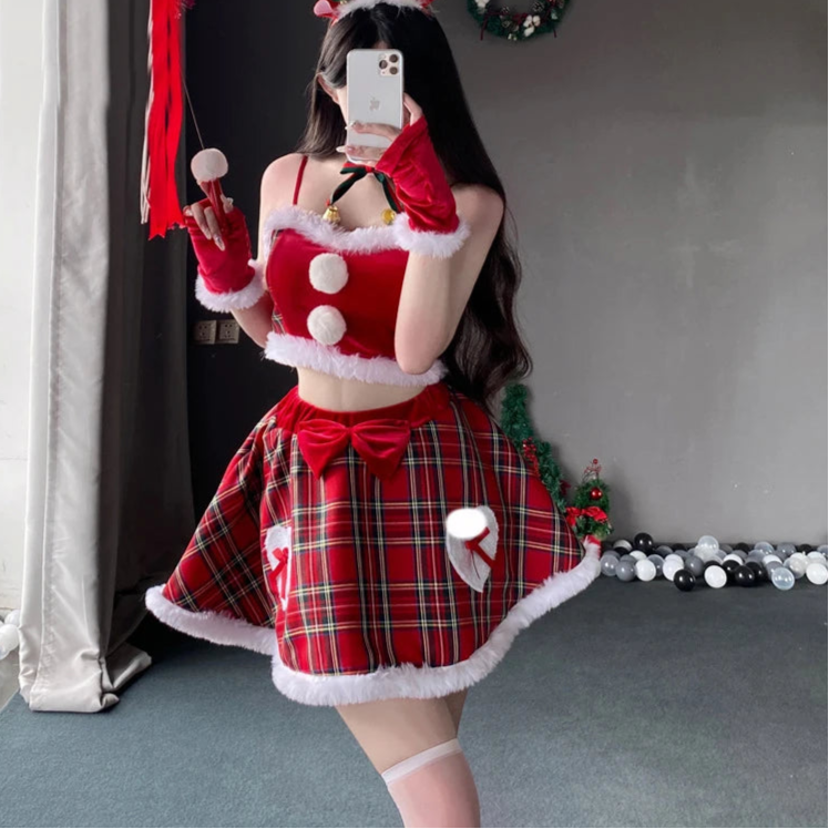 Christmas Female Santa Claus Costume