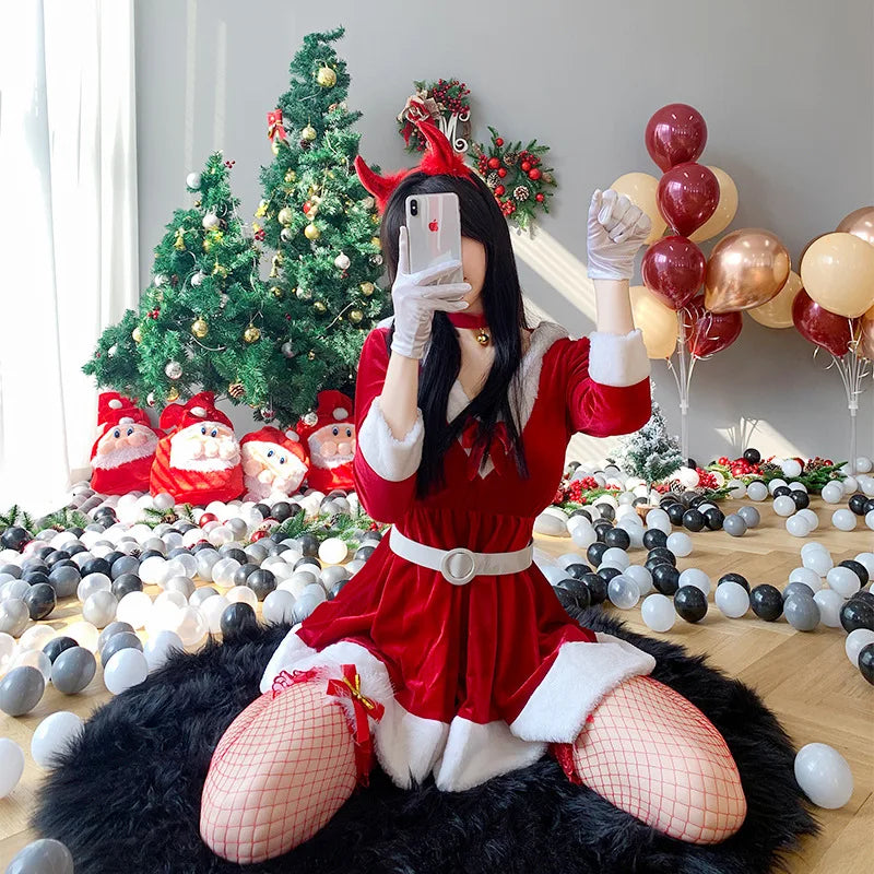 Christmas Female Santa Claus Costume