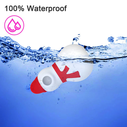 Snowman Clit Sucker Vibrator