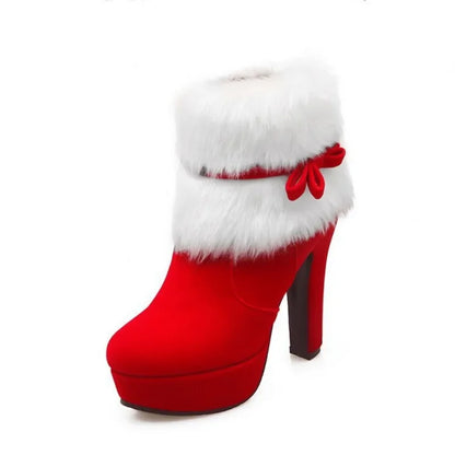Christmas Red Boots