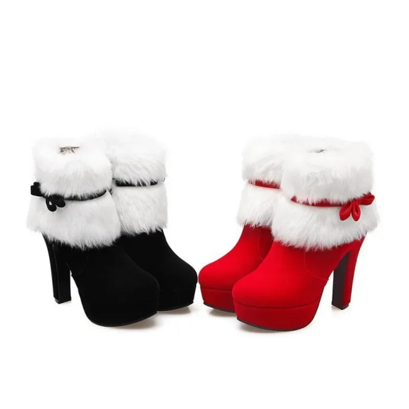 Christmas Red Boots