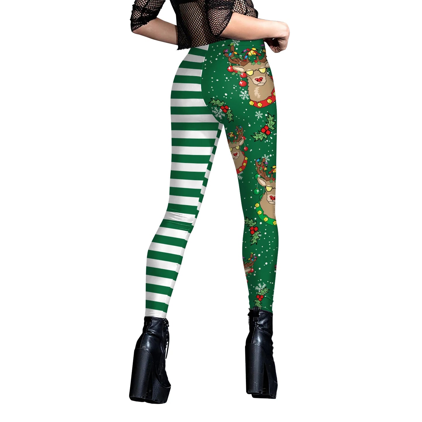 Christmas Party Stripes Tights