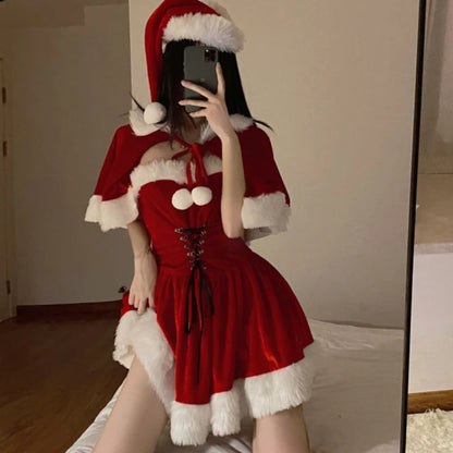 Christmas Female Santa Claus Costume