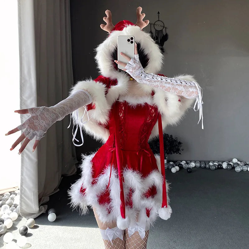 Christmas Female Santa Claus Costume