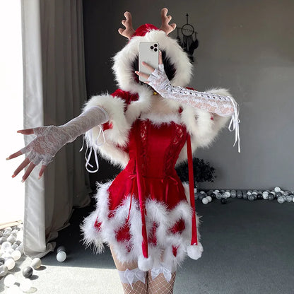 Christmas Female Santa Claus Costume